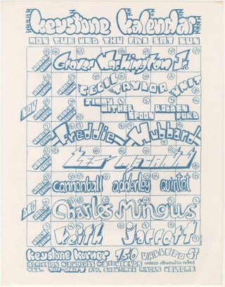 Item #6753 Keystone Kalendar [Charles Mingus, Cecil Taylor