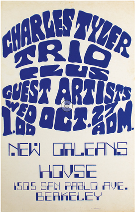 Item #6761 Charles Tyler Trio at New Orleans House