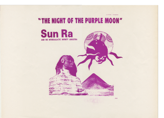 The Night of the Purple Moon [original proof sheet]