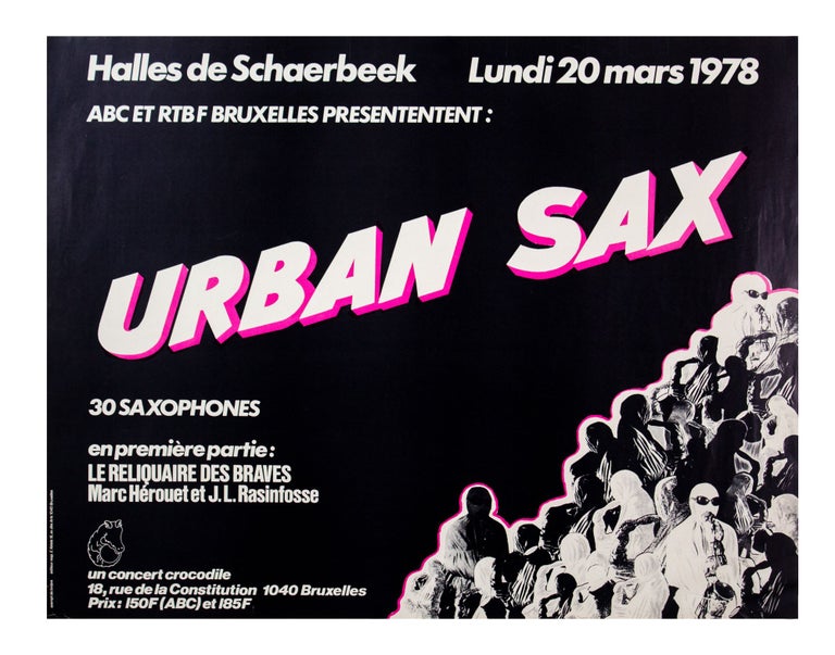 Item #6791 Urban Sax: 30 Saxophones