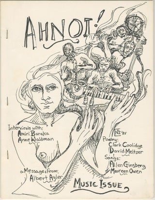 Item #6802 Ahnoi, No. 5: Music Issue (Fall/Winter 1985). Joel Lewis Cheryl Fish, Ed Smith