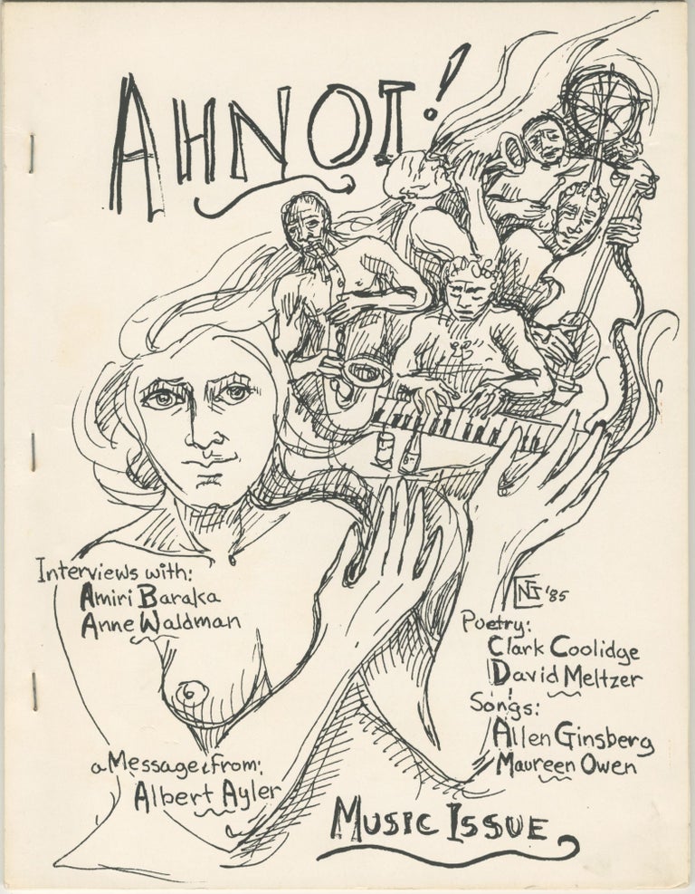 Item #6802 Ahnoi, No. 5: Music Issue (Fall/Winter 1985). Joel Lewis Cheryl Fish, Ed Smith.