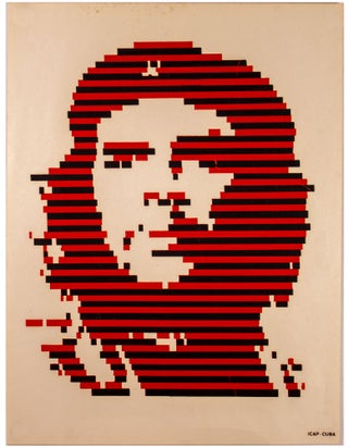 Item #6848 Red and Black Duotone Che Guevara. Felix Beltrán