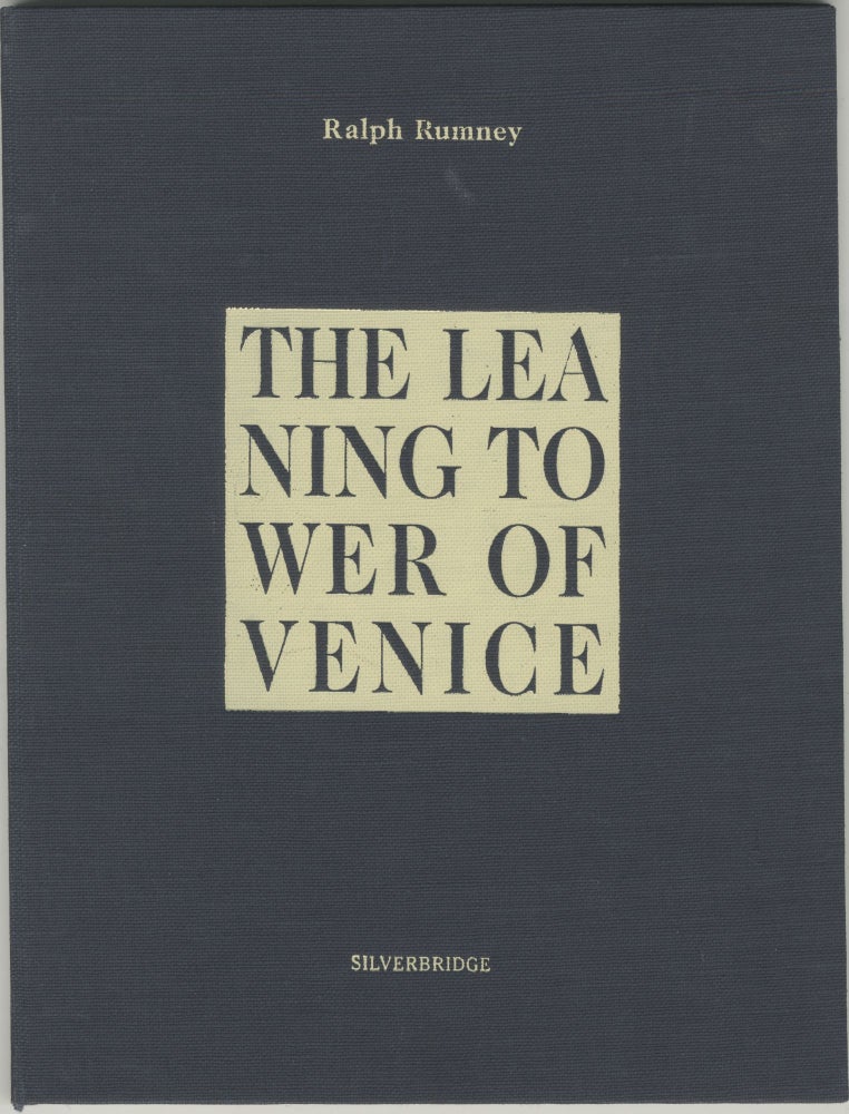 Item #6884 The Leaning Tower of Venice. Ralph Rumney.