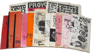 Item #6907 Provo Nos. 1–15 [and] Extra Bulletin [and] Provo [complete run, with Belgian 1966...