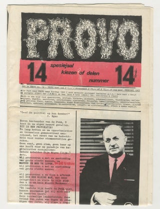 Provo Nos. 1–15 [and] Extra Bulletin [and] Provo [complete run, with Belgian 1966 facsimile no. 1 and 1967 counter-publication]