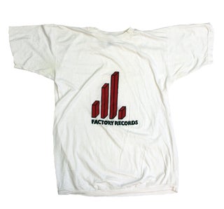 Item #6957 Factory Records Bar Graph T-Shirt