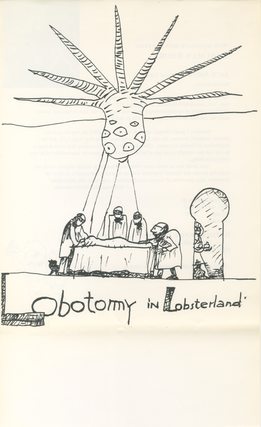Item #6967 Lobotomy in Lobsterland [Broadside