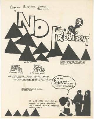 Item #6986 Cinemaroc Nickelodeon presents Jack Smith’s “No President”