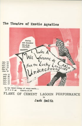 Item #7026 I Was a Male Yvonne de Carlo for the Lucky Landlord Underground [poster]. Ela Troyano