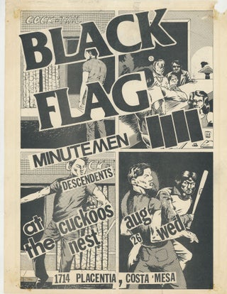 Item #7049 Black Flag, the Minutemen, and Descendents at the Cuckoo’s Nest in Costa Mesa....
