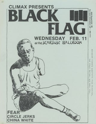 Item #7054 Black Flag at the Stardust Ballroom. Raymond Pettibon