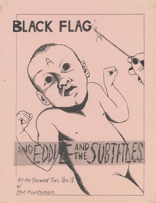 Item #7056 Black Flag and Eddie and the Subtitles at the Starwood