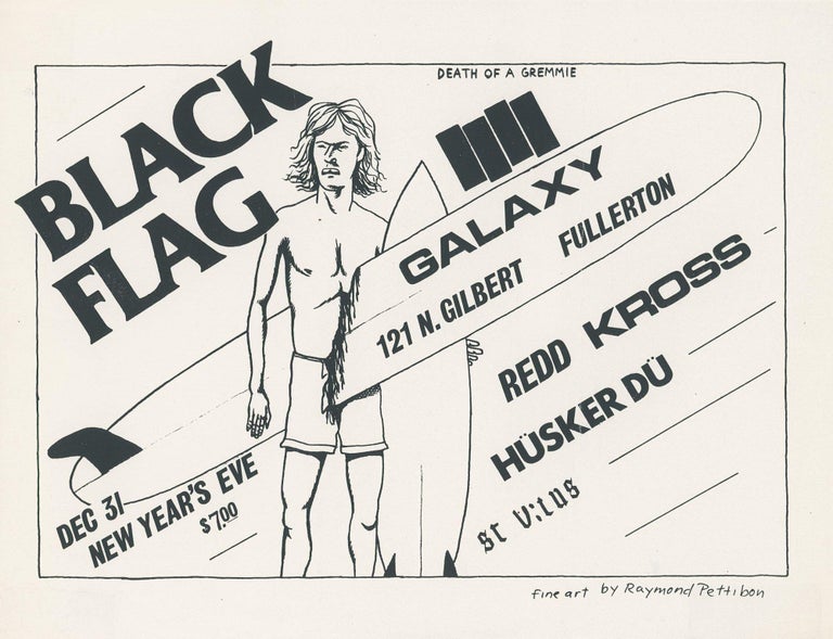 Item #7057 Black Flag with Redd Kross, Hüsker Dü, and Saint Vitus at Galaxy