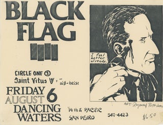 Item #7058 Black Flag, Circle One, Saint Vitus, and The Nig-Heist at Dancing Waters in San Pedro,...