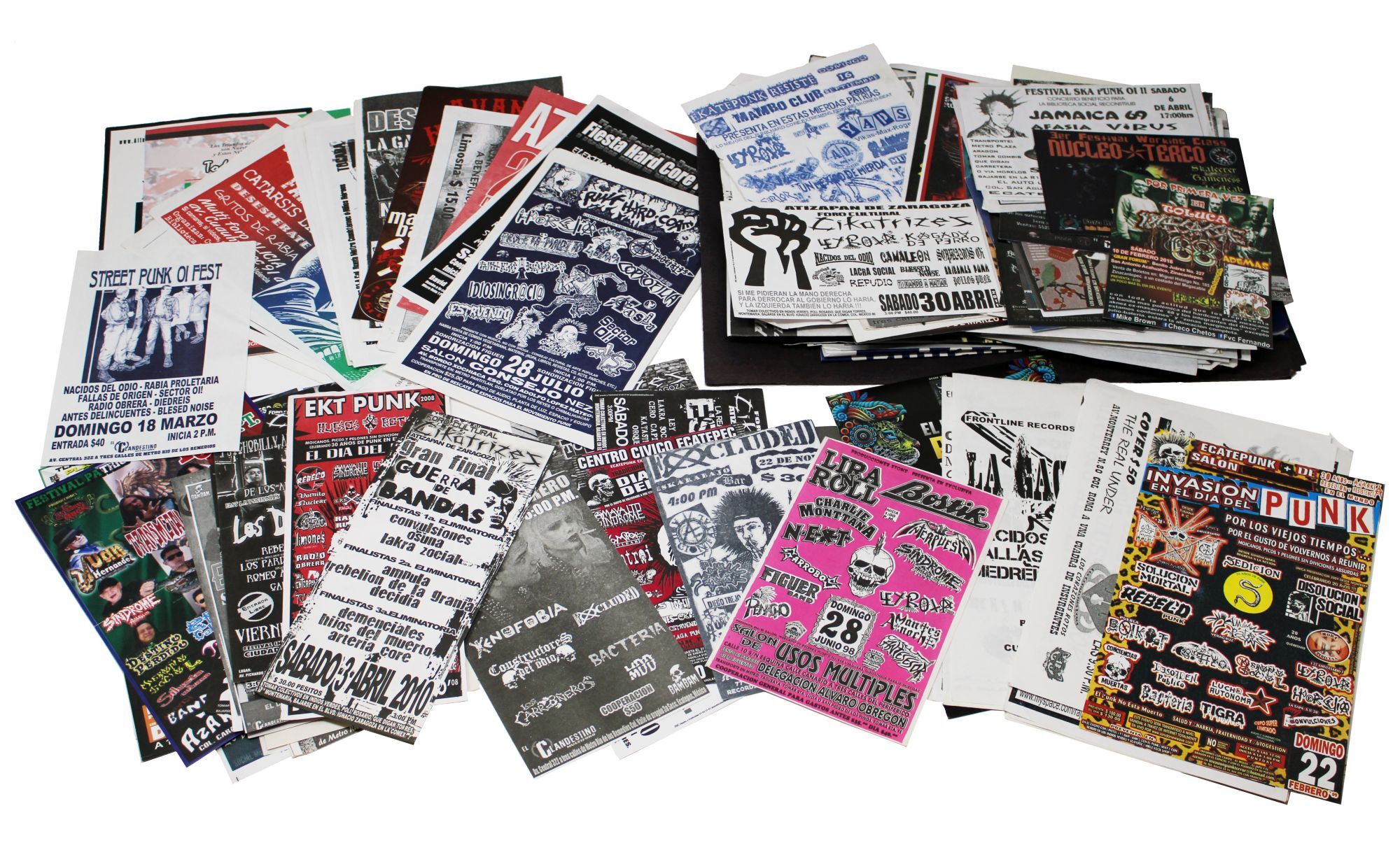 Mexico City Punks Flyers Collection: Tianguis Cultural del Chopo