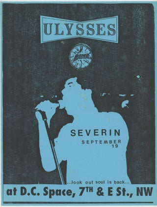 Item #7089 Ulysses and Severin at D.C. Space [Nation of Ulysses] [Ian Svenonius