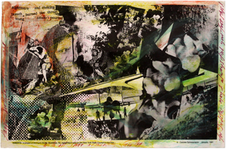 Item #7114 Inserts — Hand drawn and signed by Carolee Schneemann to Judith Malina for her...