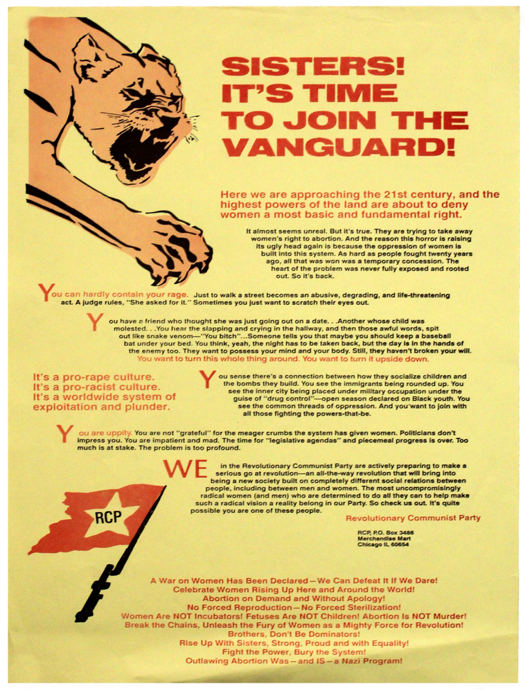 Item #7141 Sisters! It&rsquo;s Time To Join The Vanguard!
