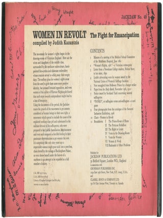 Women in Revolt: The Fight for Emancipation [Jackdaw No. 49]
