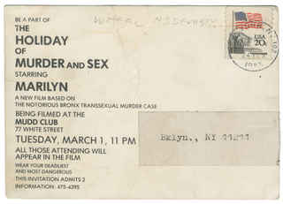Be A Part Of The Holiday of Murder and Sex starring Marilyn