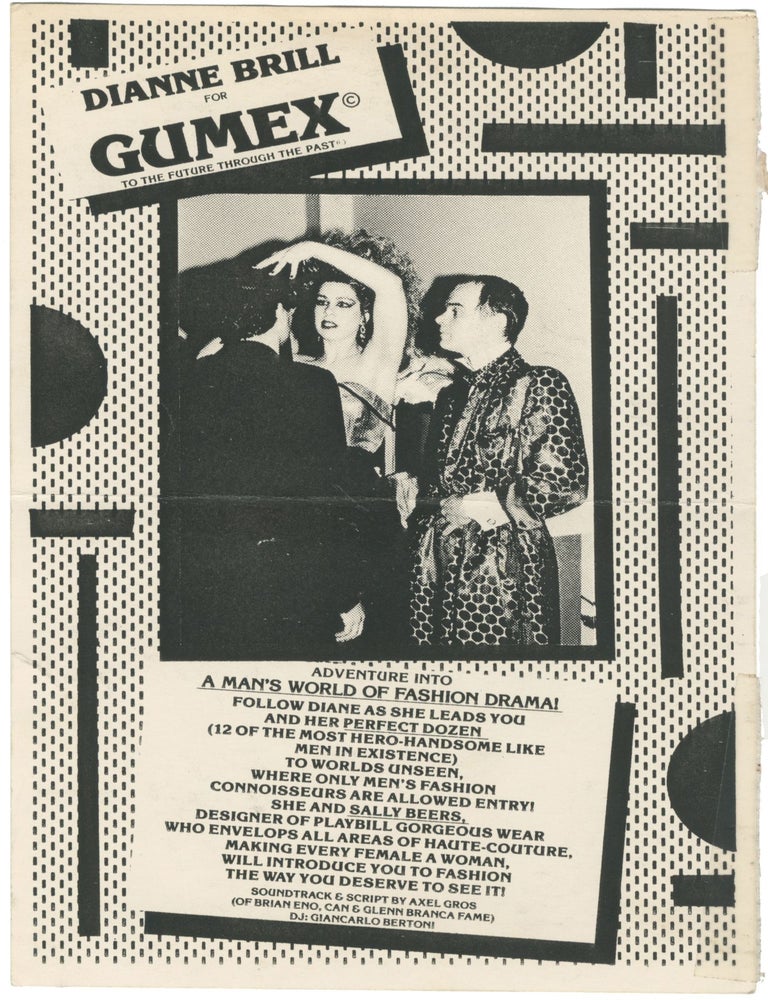 Item #7297 Dianne Brill for Gumex: Adventure Into A Man&rsquo;s World of Fashion Drama!