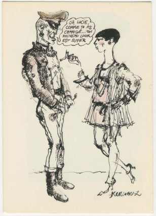 Item #7338 Oh Lucie, Comme Tu As Changé [Jean-Marie Kerleroux postcard