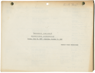 Nick Tallo’s Pittsburgh Production Documents: Monkey Shines, The Stand, Two Evil Eyes, and Mysteries of Pittsburgh