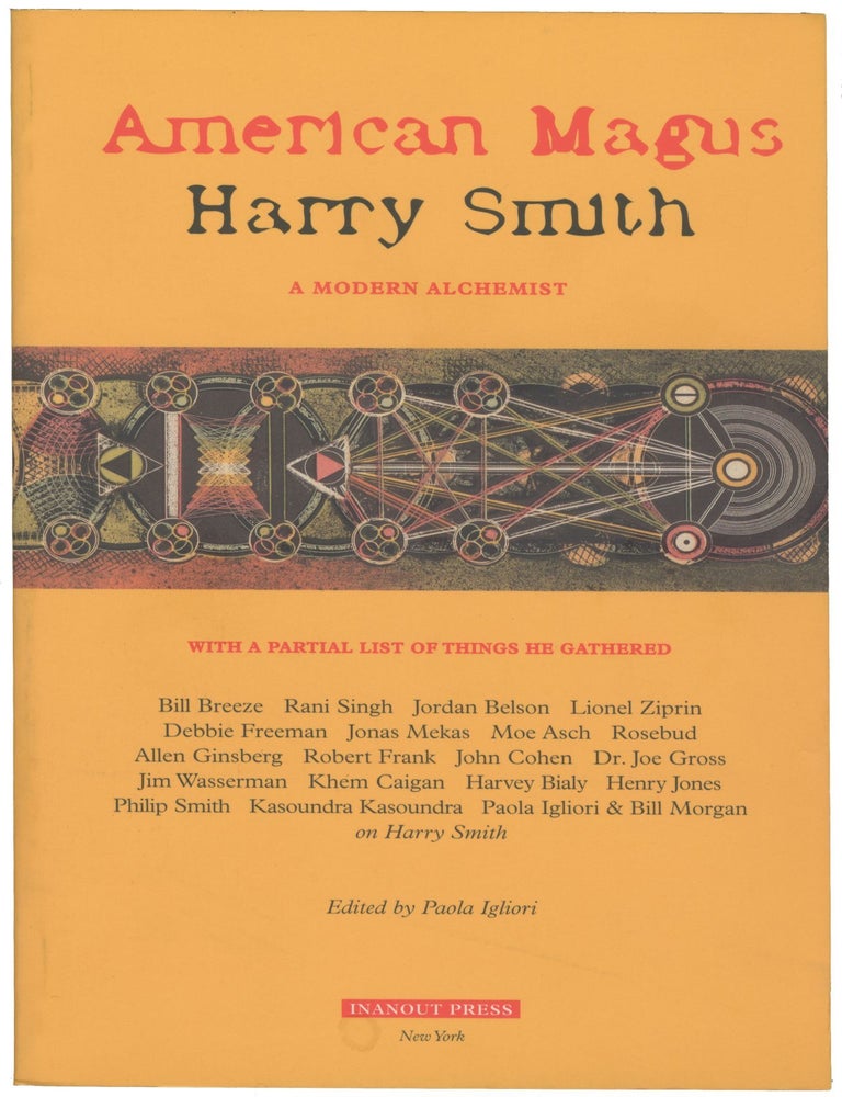 Item #7381 American Magus Harry Smith: A Modern Alchemist. ed Paola Igliori.