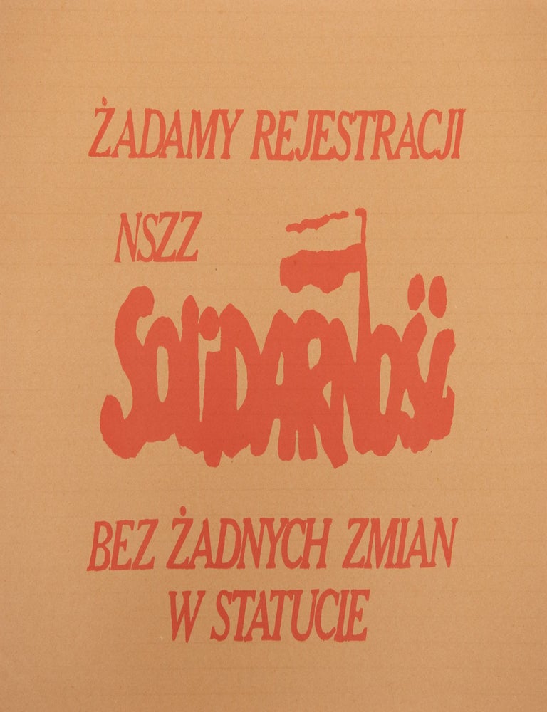 Item #7743 Solidarność: We will request ...