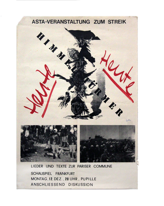 Item #7764 Himmelstürmer: Lieder und Texte zur Pariser Commune [Sky-stormer: Songs and Texts...