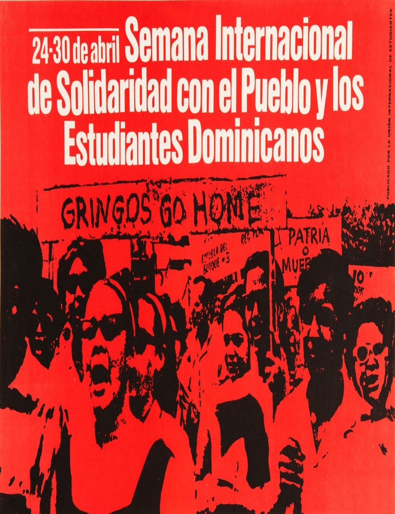 Item #7771 24-30 de Abril: Semana Internacional de Solidaridad con el Pueblo y los Estudiantes Dominicanos [International Week of Solidarity with the Dominican People and Students]