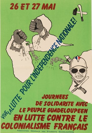 Item #7779 26 et 27 Mai Journees De Solidarite Avec Le Peuple Guadeloupeen En Lutte Contre Le...