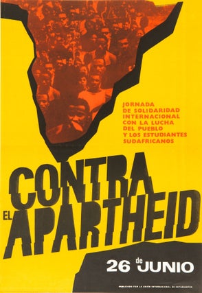 Item #7813 Contra el Apartheid [Against Apartheid