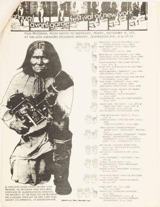 Item #7870 8th Annual Avant Garde Festival of New York program
