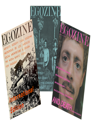 Special Edition of a Complete Run of Egozine [Vols. 1-3, all produced]