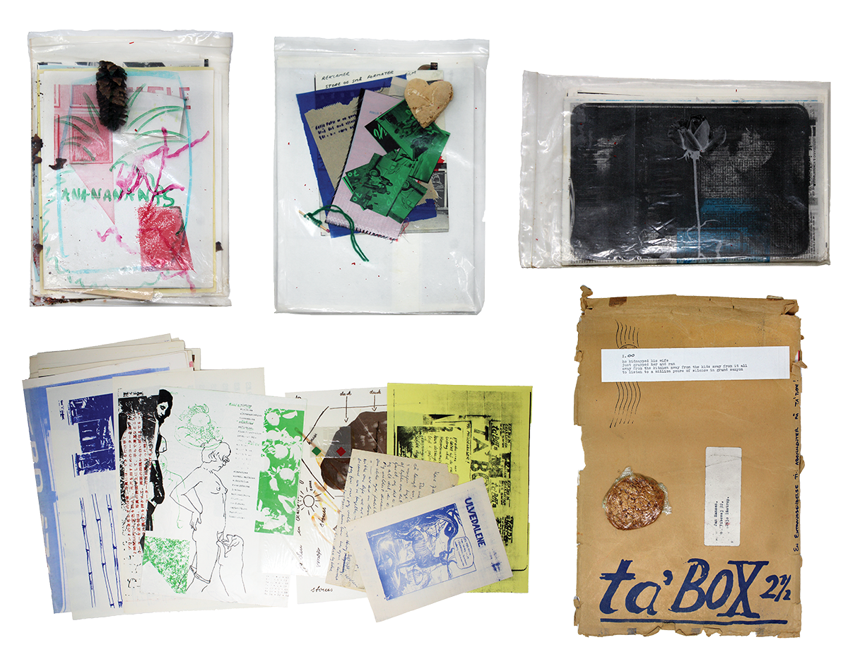 A complete run of ta’BOX avant-garde Danish assemblage publication with ...