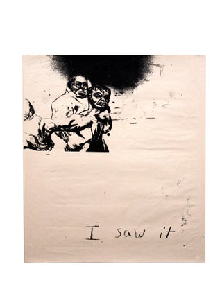 Item #8039 I Saw It [Kent State Massacre Anti-War poster