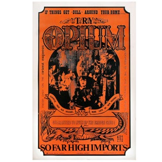 Item #8047 Two copies of “Try Opium”. Rolly Crump