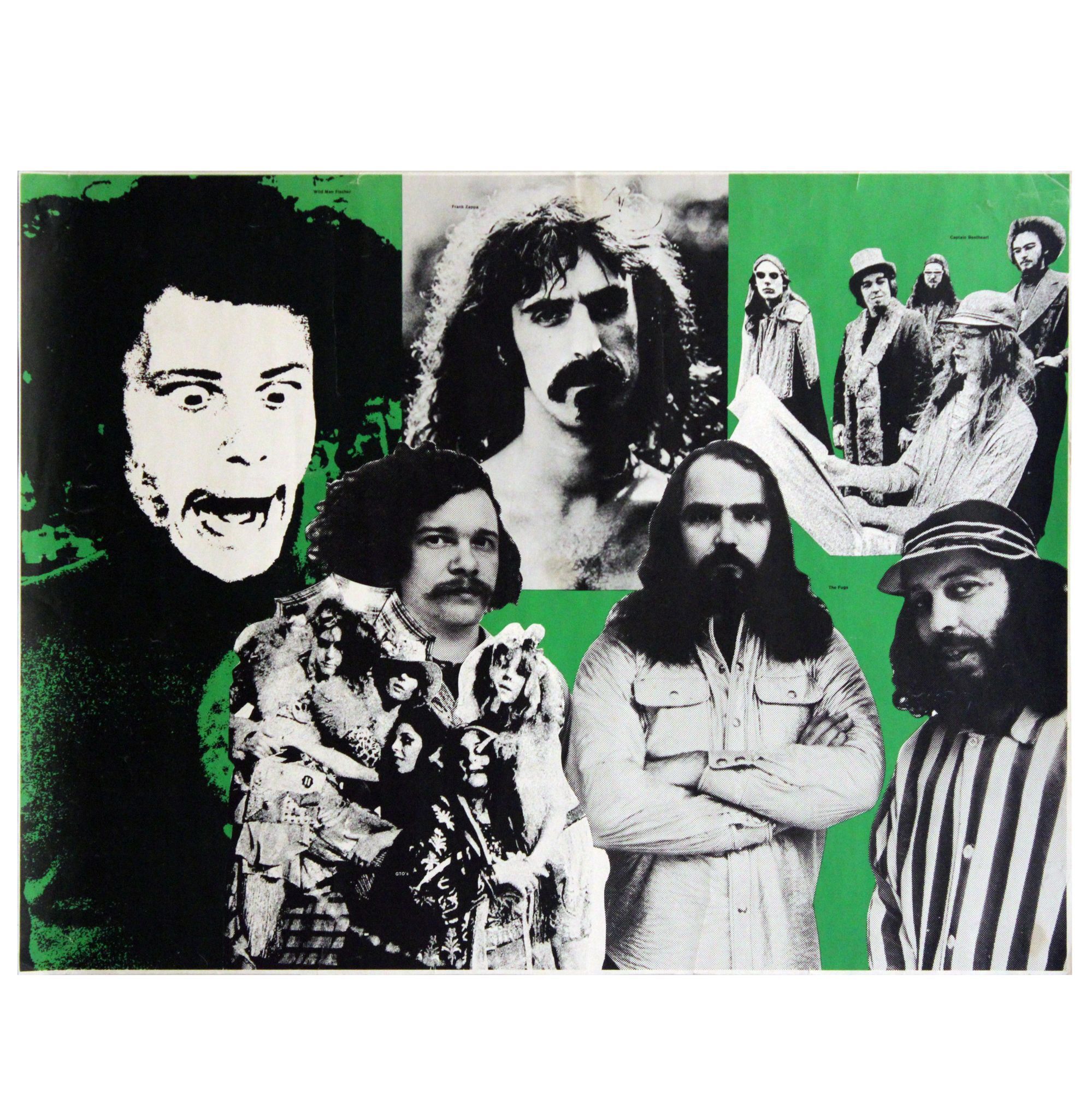 Wild Man Fischer, Frank Zappa, Captain Beefheart, The Fugs