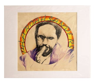 Item #8109 Contemporary illustrations of Sonny Rollins, Pharaoh Sanders, and Ronnie Laws