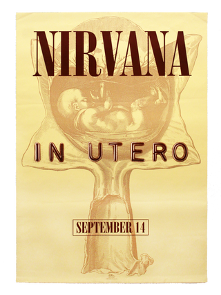 In Utero promotional poster | Nirvana