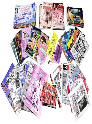 Item #8135 Millennial Sex Club / Strip Club Ephemera from Harlem, Brooklyn, and The Bronx
