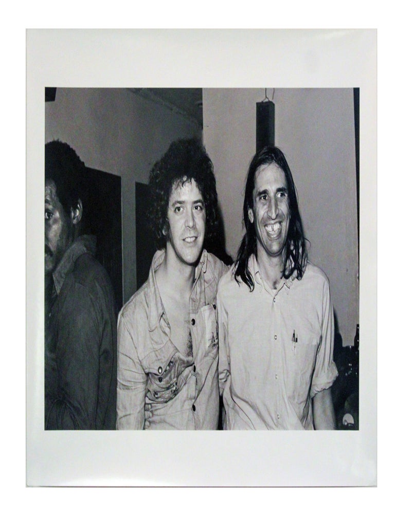 Item #8151 Lou Reed and Mickey Ruskin at Max&rsquo;s Kansas City. Danny Fields.