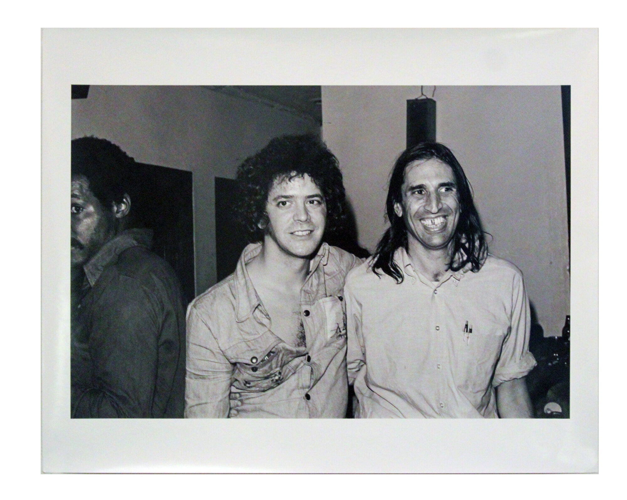 Mickey Reed Lou Reed and Mickey Ruskin at Max’s Kansas City | Danny Fields