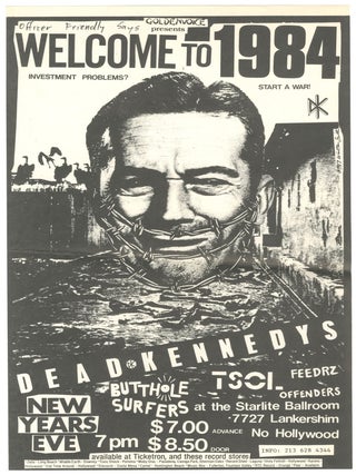Fallout no. 5, with Jello Biafra association [and with] Dead Kennedys flyers