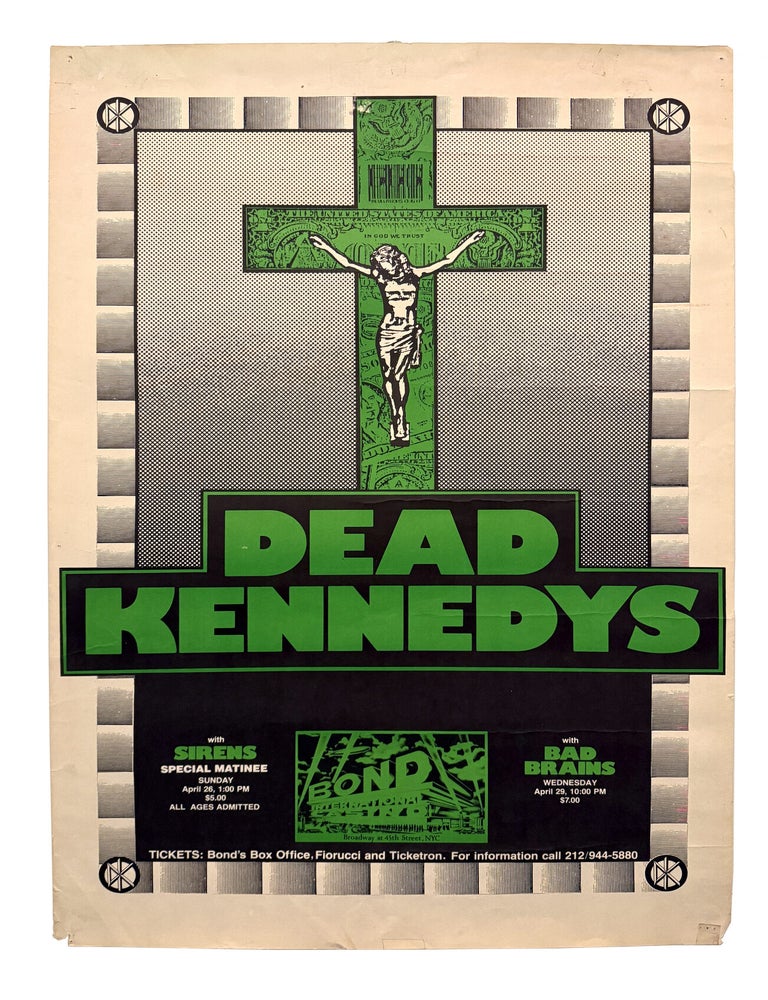 Item #8161 Dead Kennedys with Sirens [and] with Bad Brains