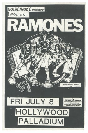 Item #8165 Goldenvoice & Avalon present The Ramones at Hollywood Palladium