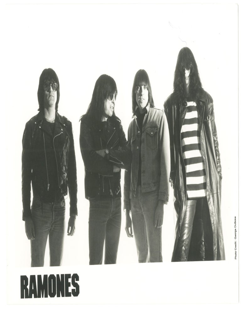 Item #8166 Ramones [promo photograph]. George DuBose.