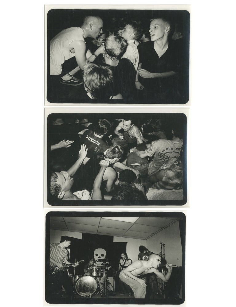Item #8172 [Hardcore Triptych: Black Flag, Dead Kennedys, Minor Threat]. Bill Daniel.